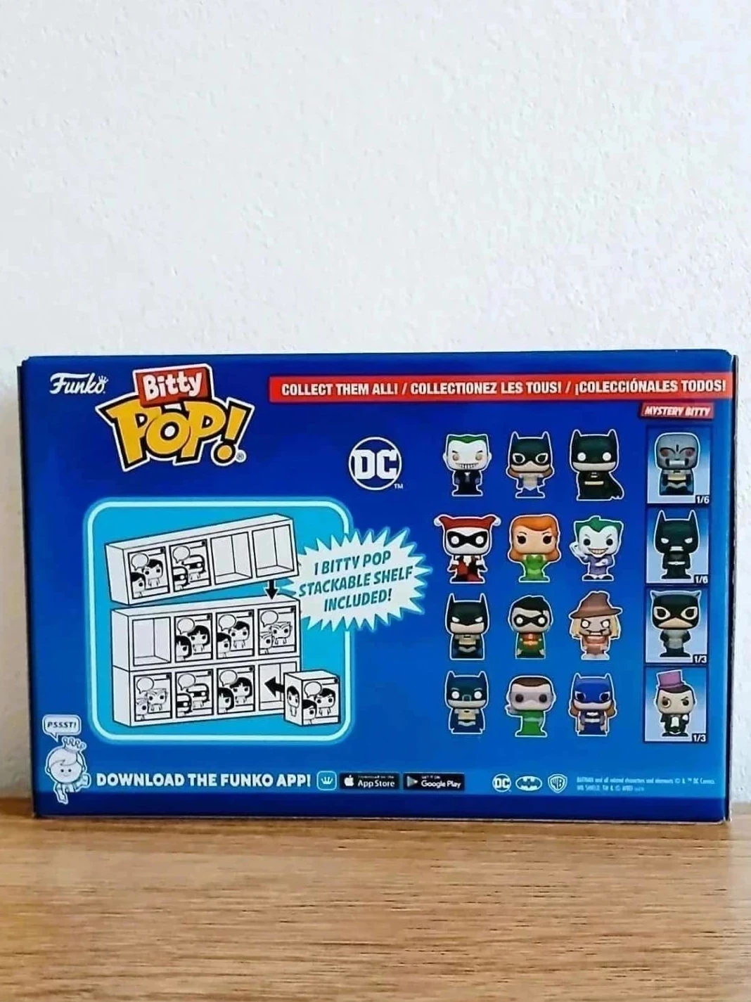 Pack 4 figuras Bitty POP! DC Batman Funko – photo 2